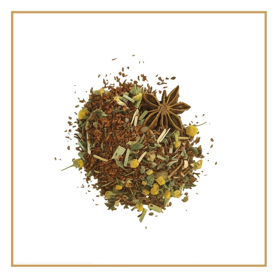 Pureza Interior — Infusão Digestiva Sem Teína com Rooibos