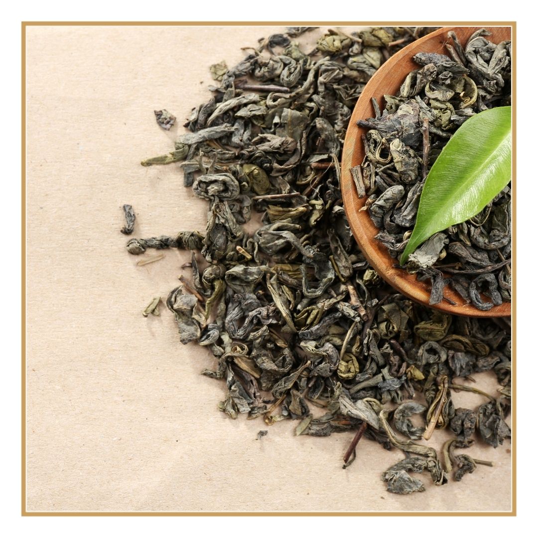 Chá Gunpowder Ecológico | Clareza, Foco e Energia Natural