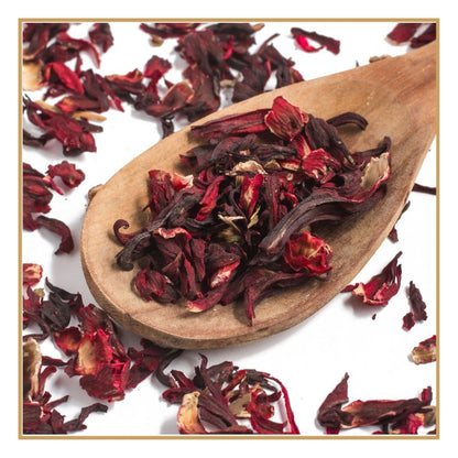 Hibisco em Flor — Infusão Vibrante para Beber Quente ou Fria