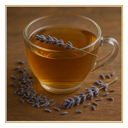 Lavanda em Flor — Aroma Suave para Infusões e Rituais de Descanso