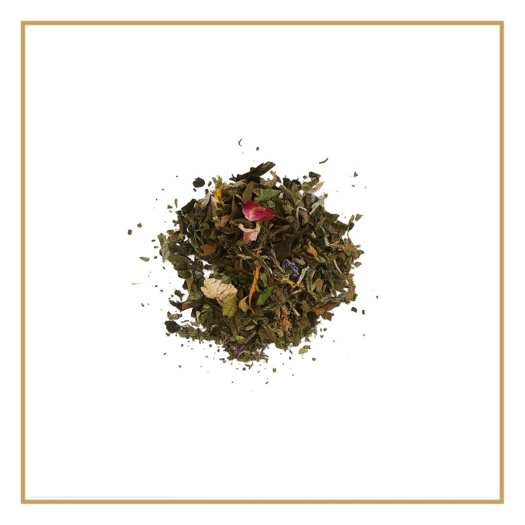Presença Divina — Infusão Floral com Chá Branco para Pausas Conscientes
