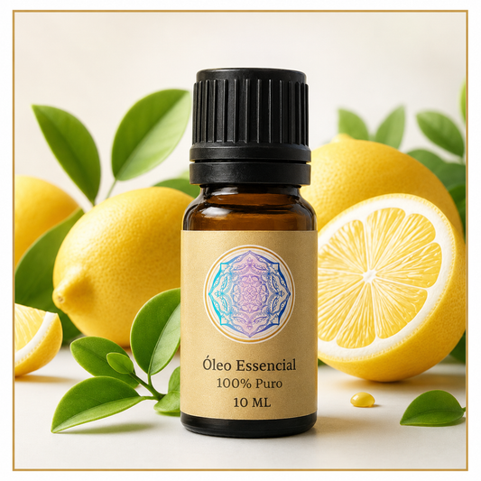Óleo Essencial de Limão — Aroma Cítrico para Clareza e Leveza