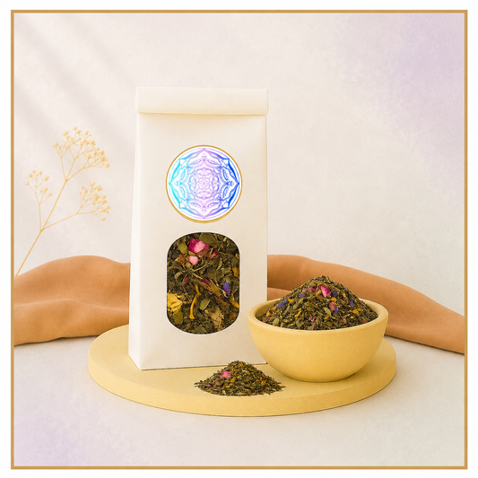 Presença Divina — Infusão Floral com Chá Branco para Pausas Conscientes