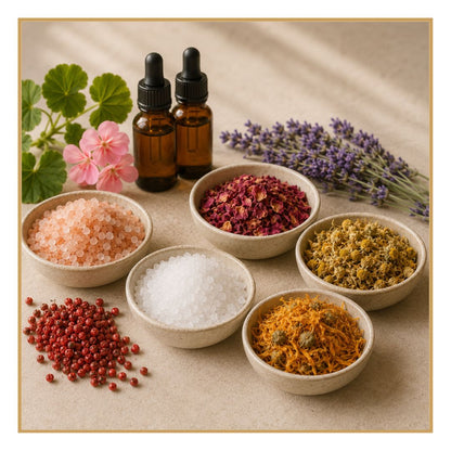 Aura de Vénus — Sal de Banho para Amor-Próprio, Cuidado Sensorial e Suavidade